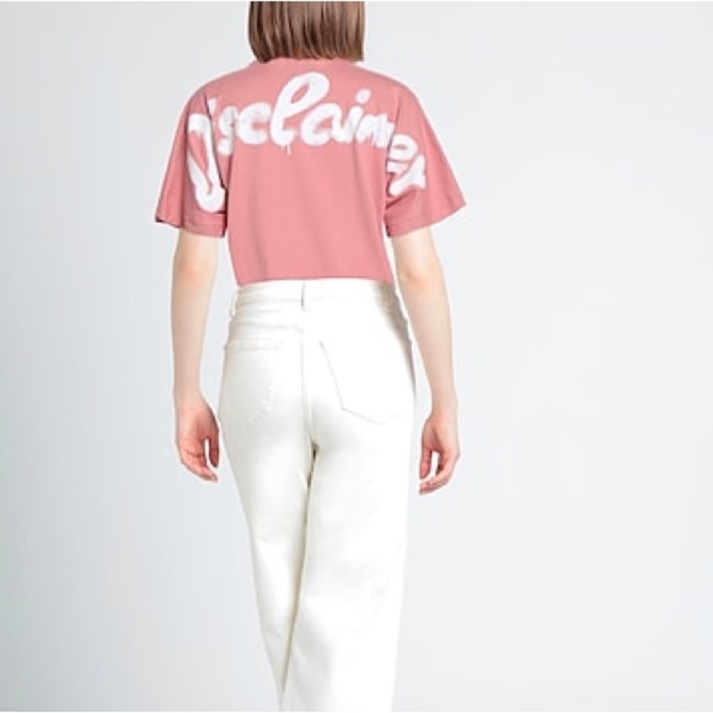 Disclaimer Logo Tee Shirt NWT Size Small